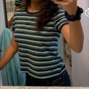 90 Style Stripped Top